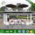 Stainless steel coffee workshop portable cafe container house for sale